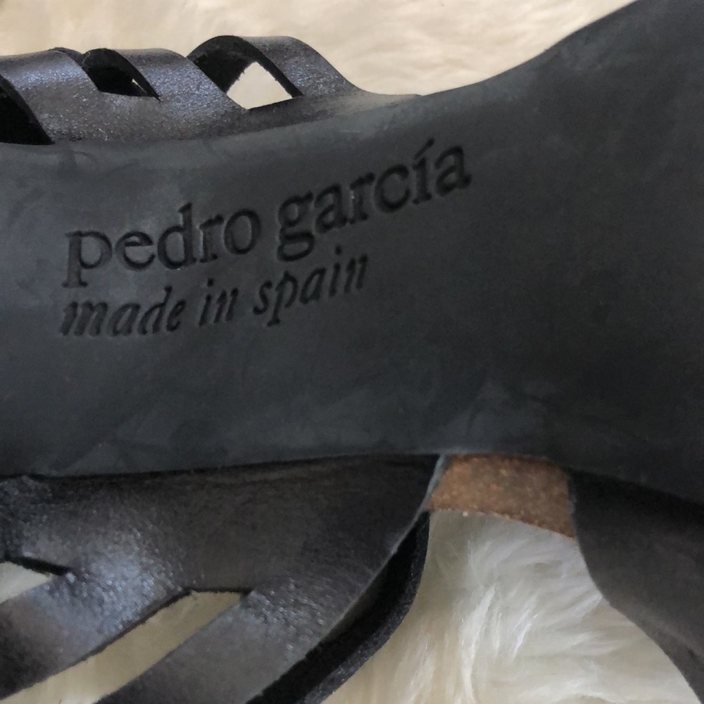 Pedro Garcia Black High Stiletto Heels - Picture 6 of 12
